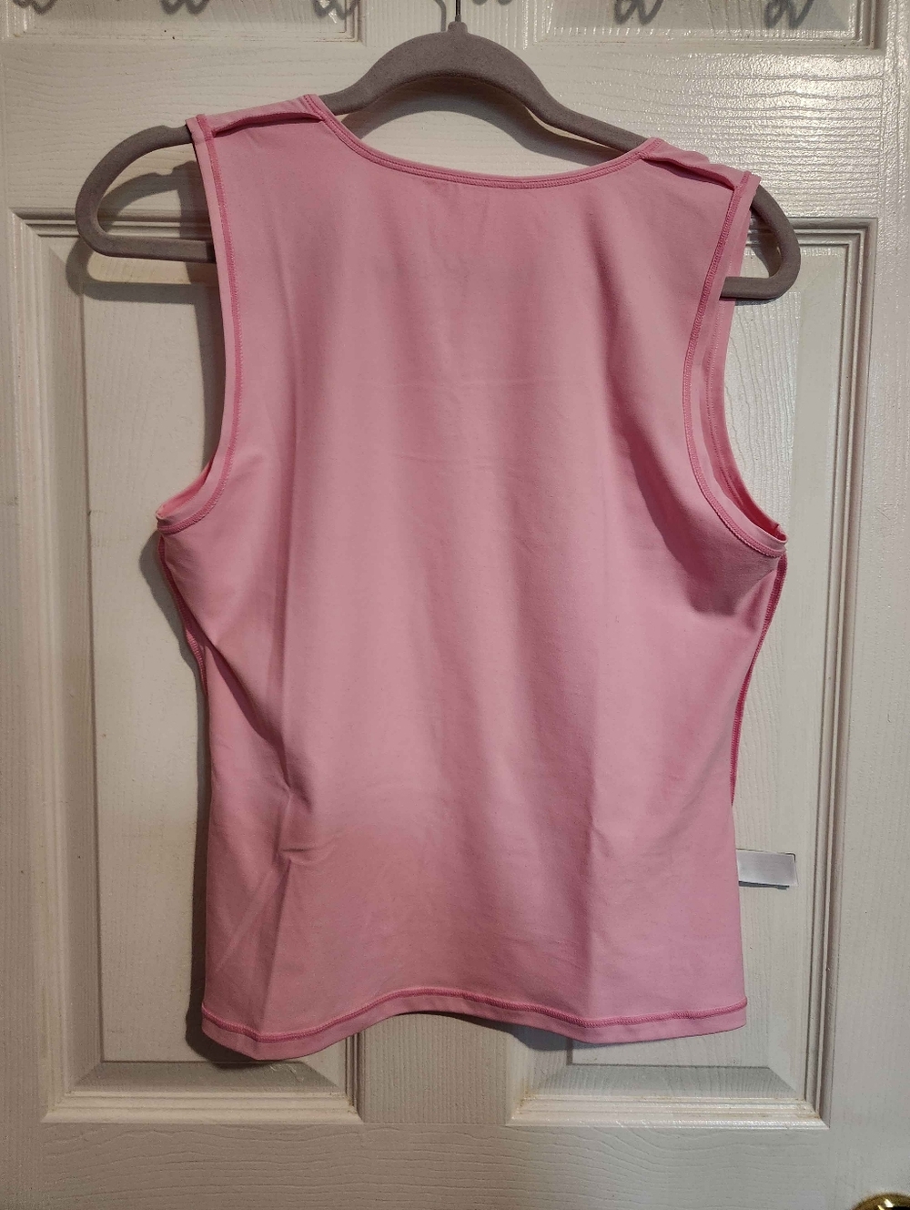 Blackmilk Matte Baby Pink Cut Out Tank - Picture 5 of 6